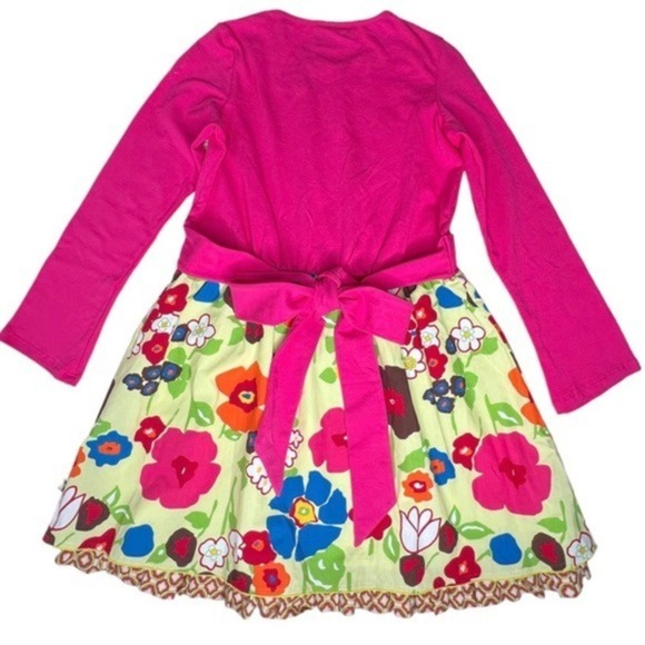 Llum Florentine Petticoat Dress Size 12 Pink Floral - Picture 2 of 9